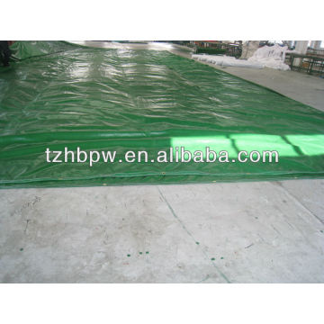 Grüne PVC-beschichtete Plane 2x2